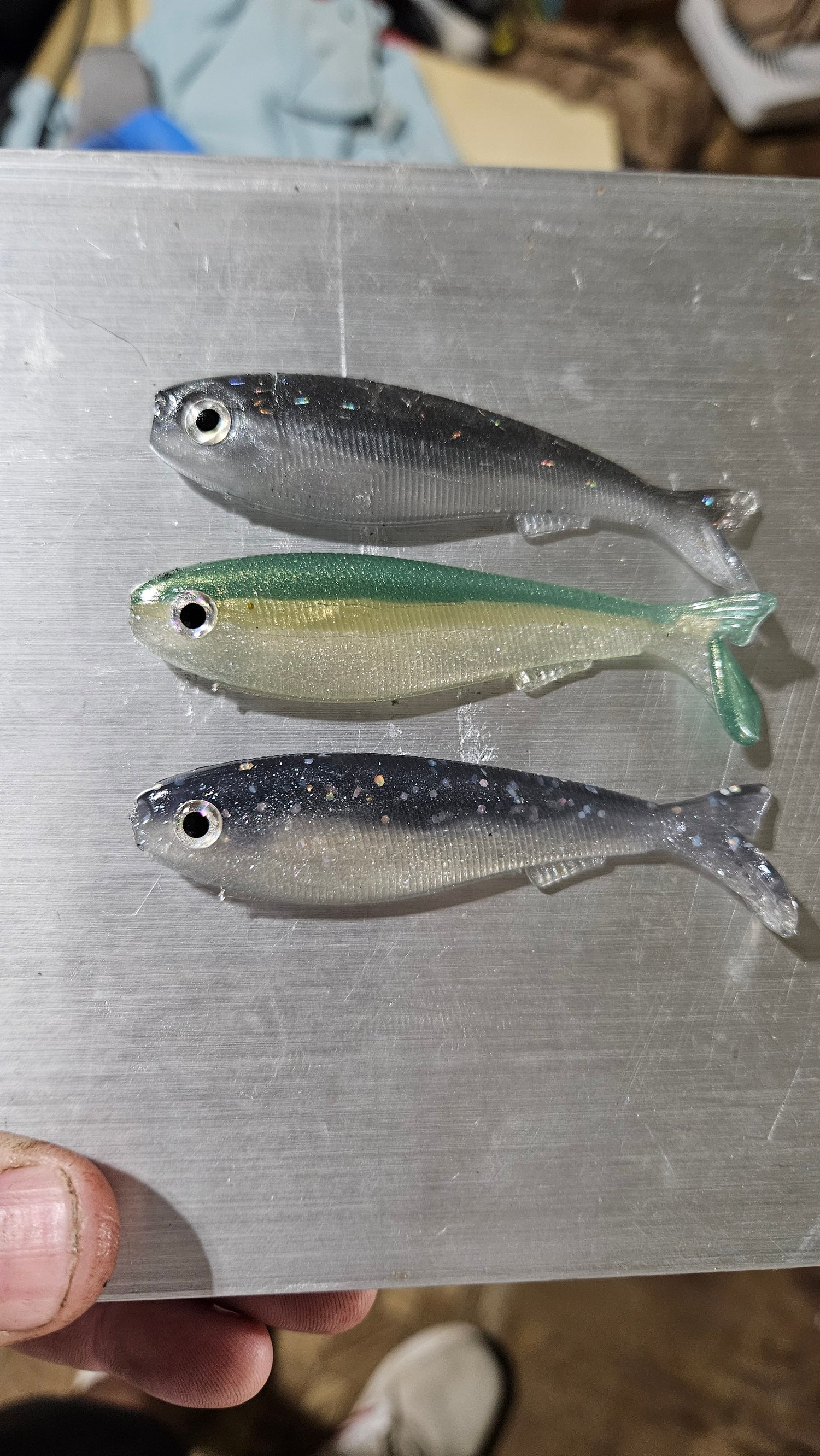 3" fishie swim bait